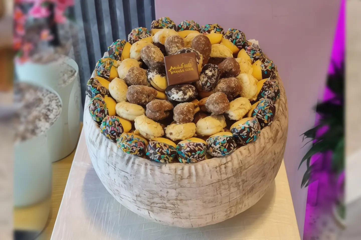 صينية بيتفور وسط