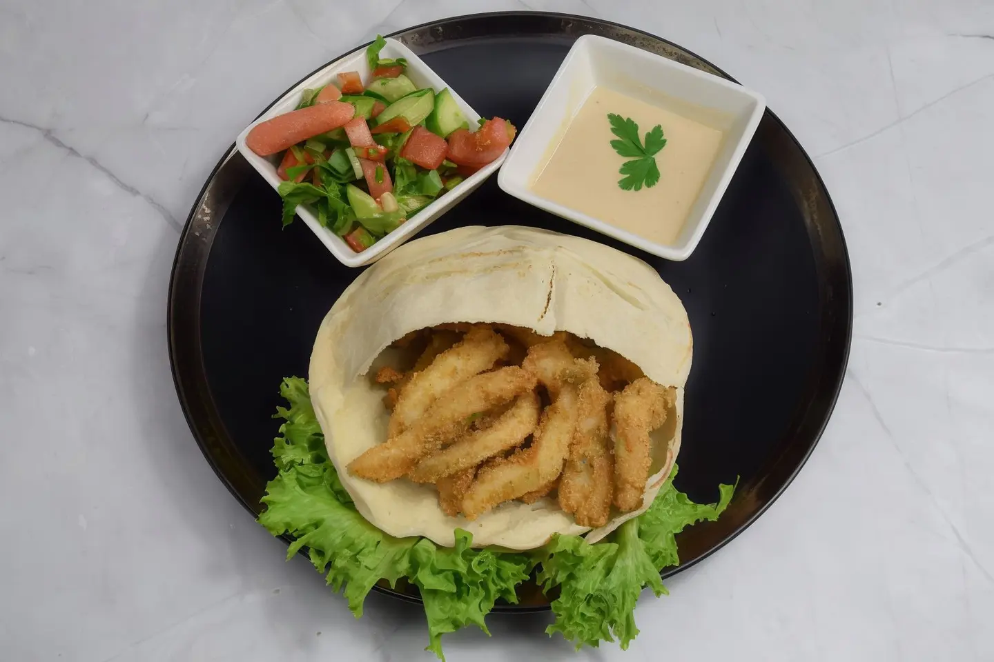 ساندوتش سبيط مقلي