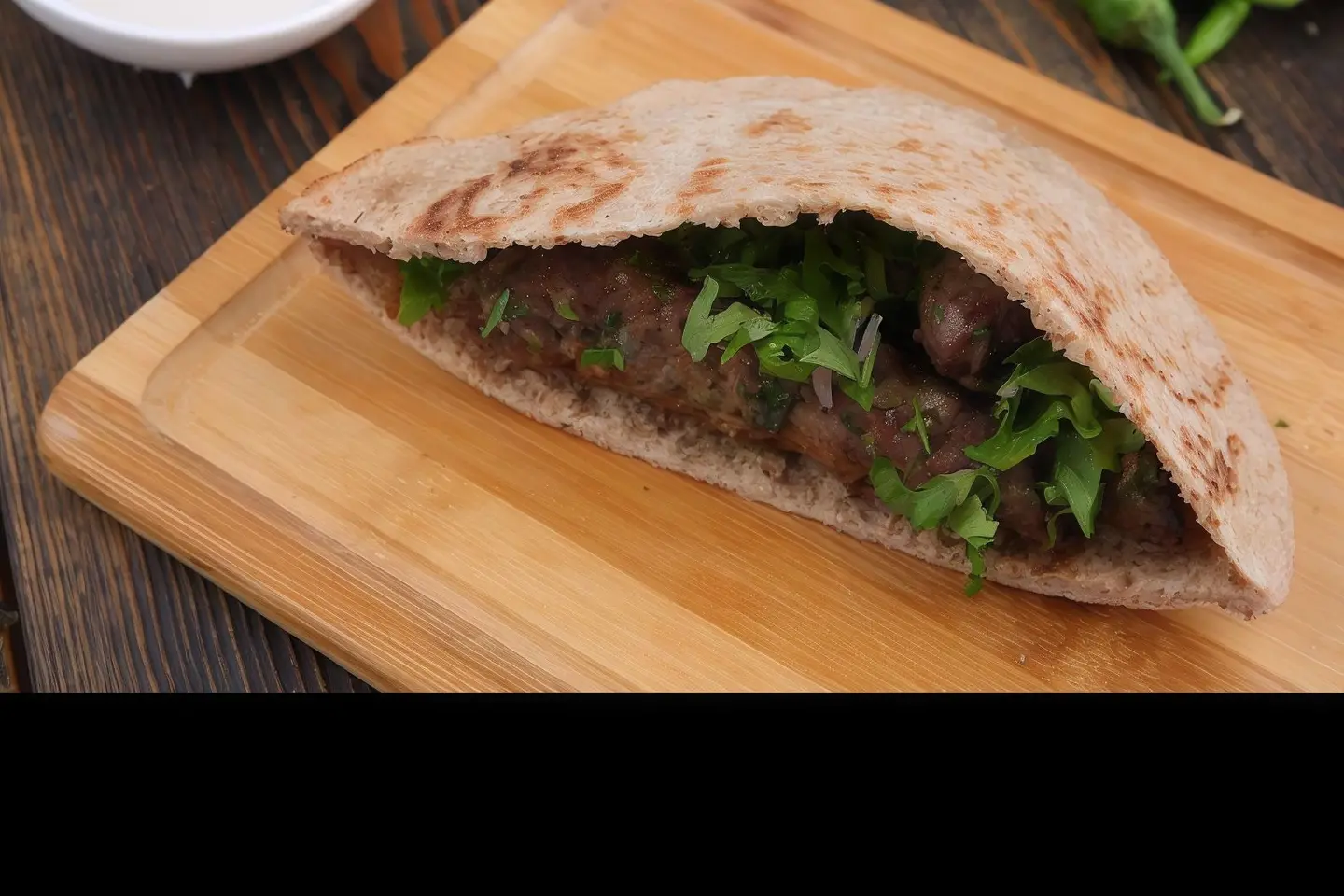 سندويش مبشور لحم