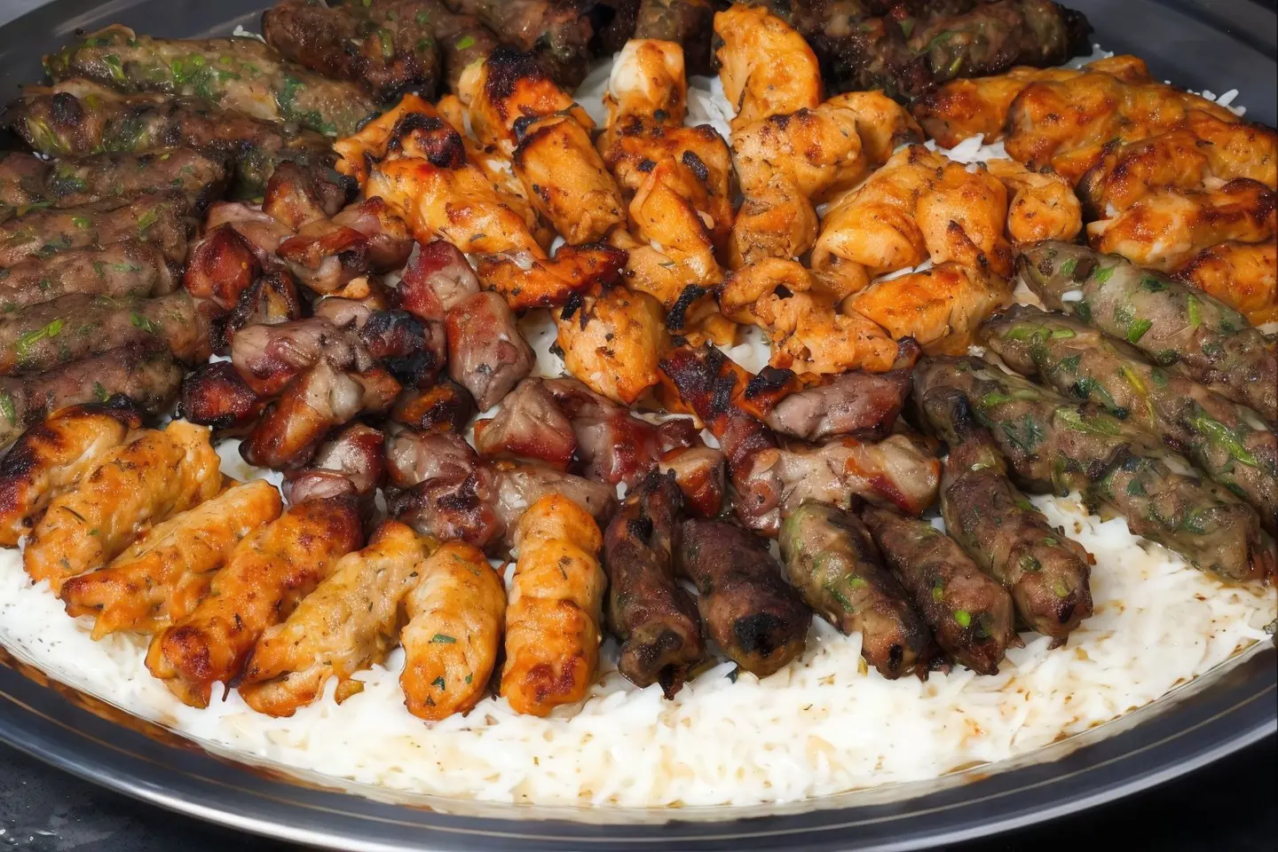 طبق مشكل كبير