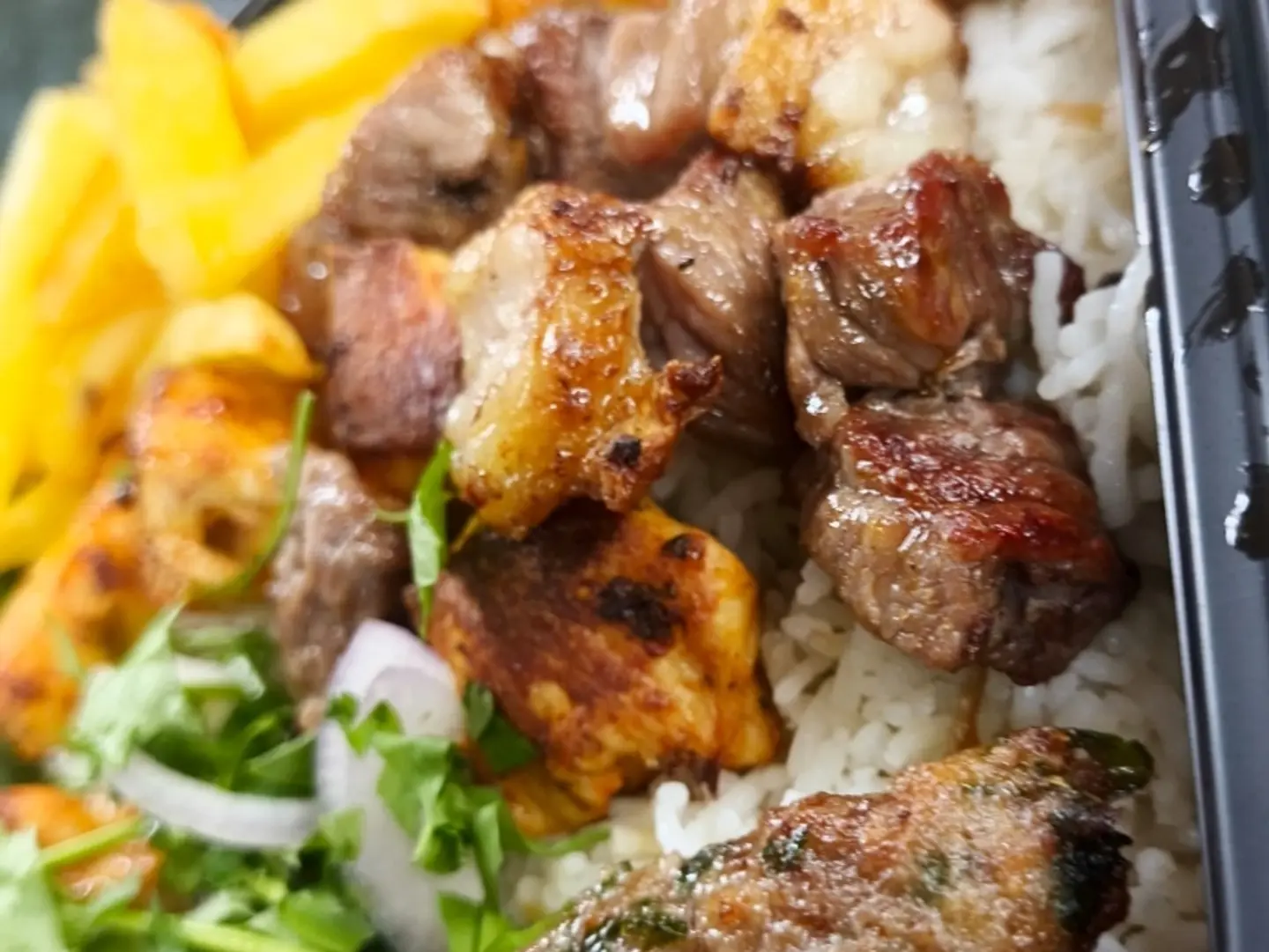 An Economical Kebab Meal