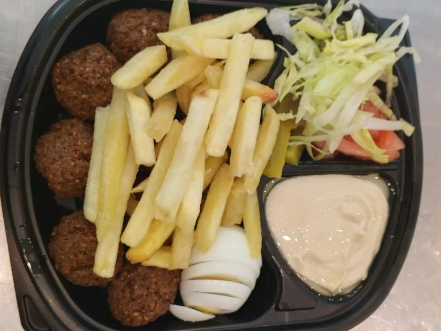 صحن فلافل