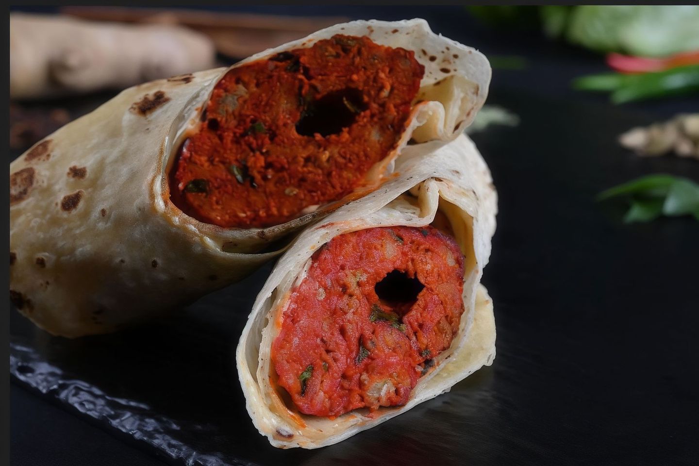 Meat Kabab Sandwich