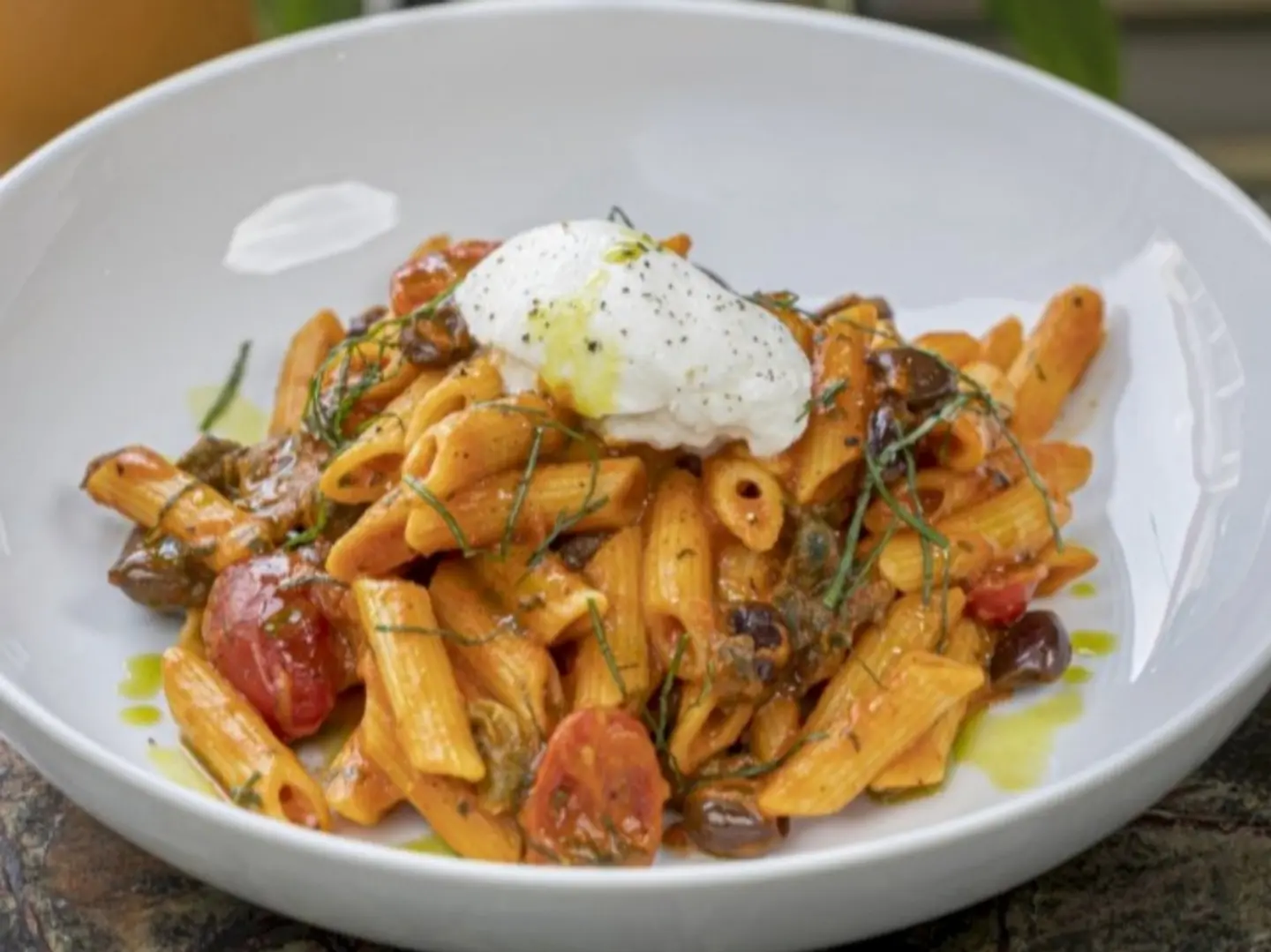Pasta Penne & Burrata