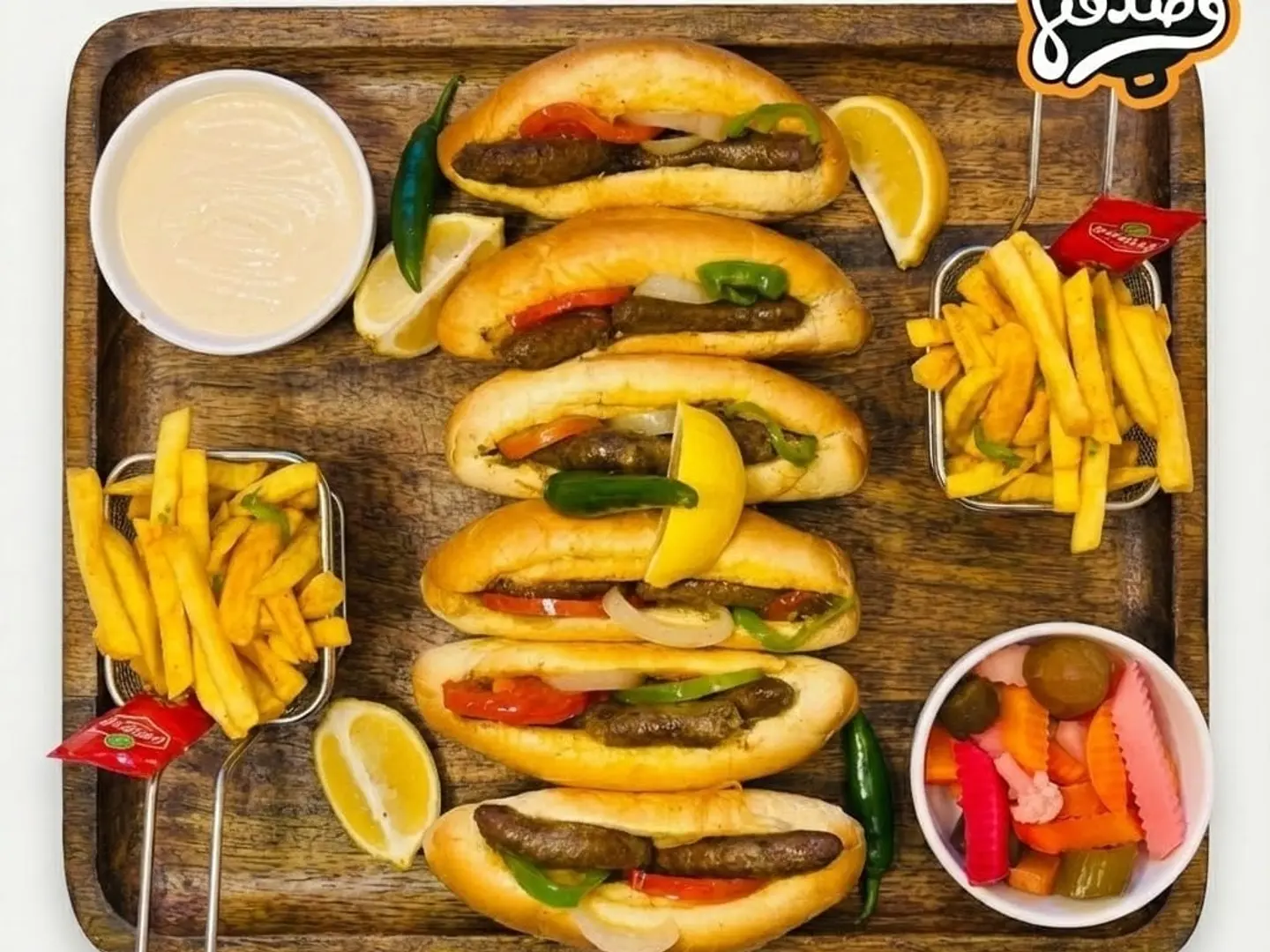 نصف دستة سجق