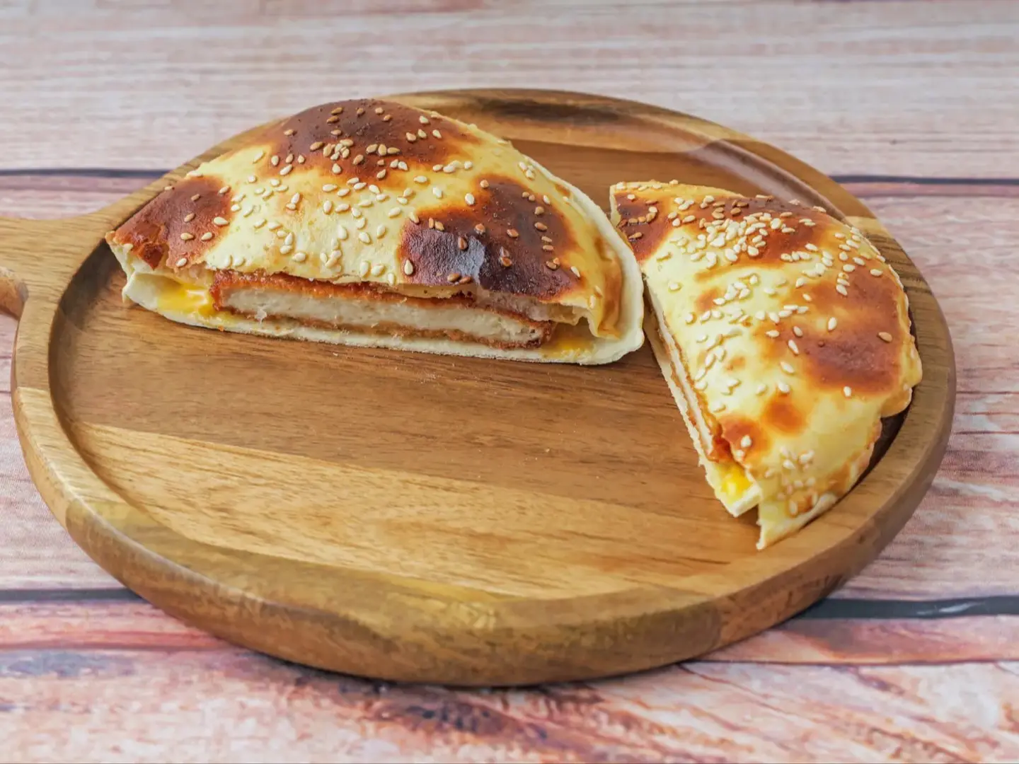 فطيره برجر دجاج