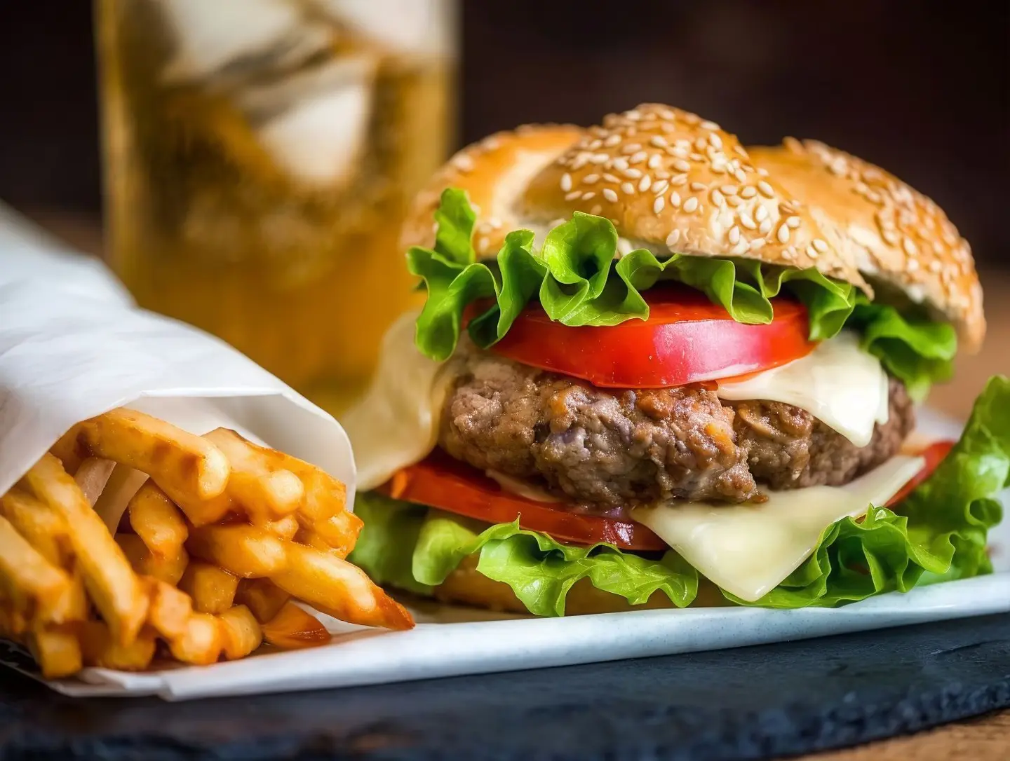 وجبه برجر لحم