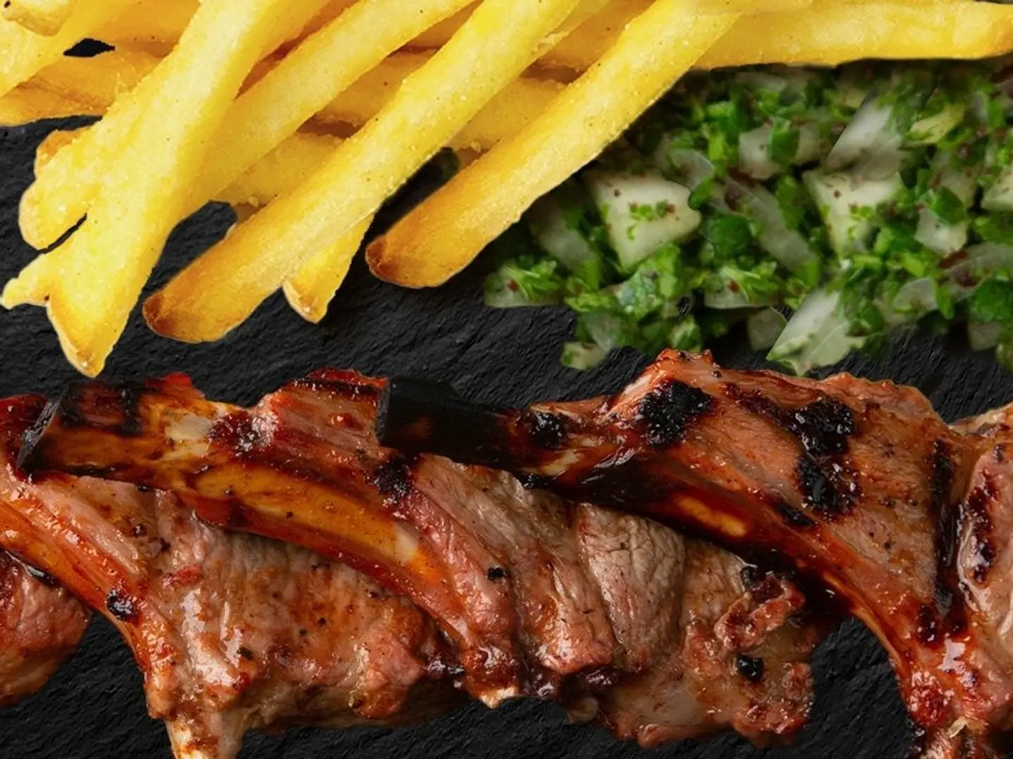 صحن ريش لحم