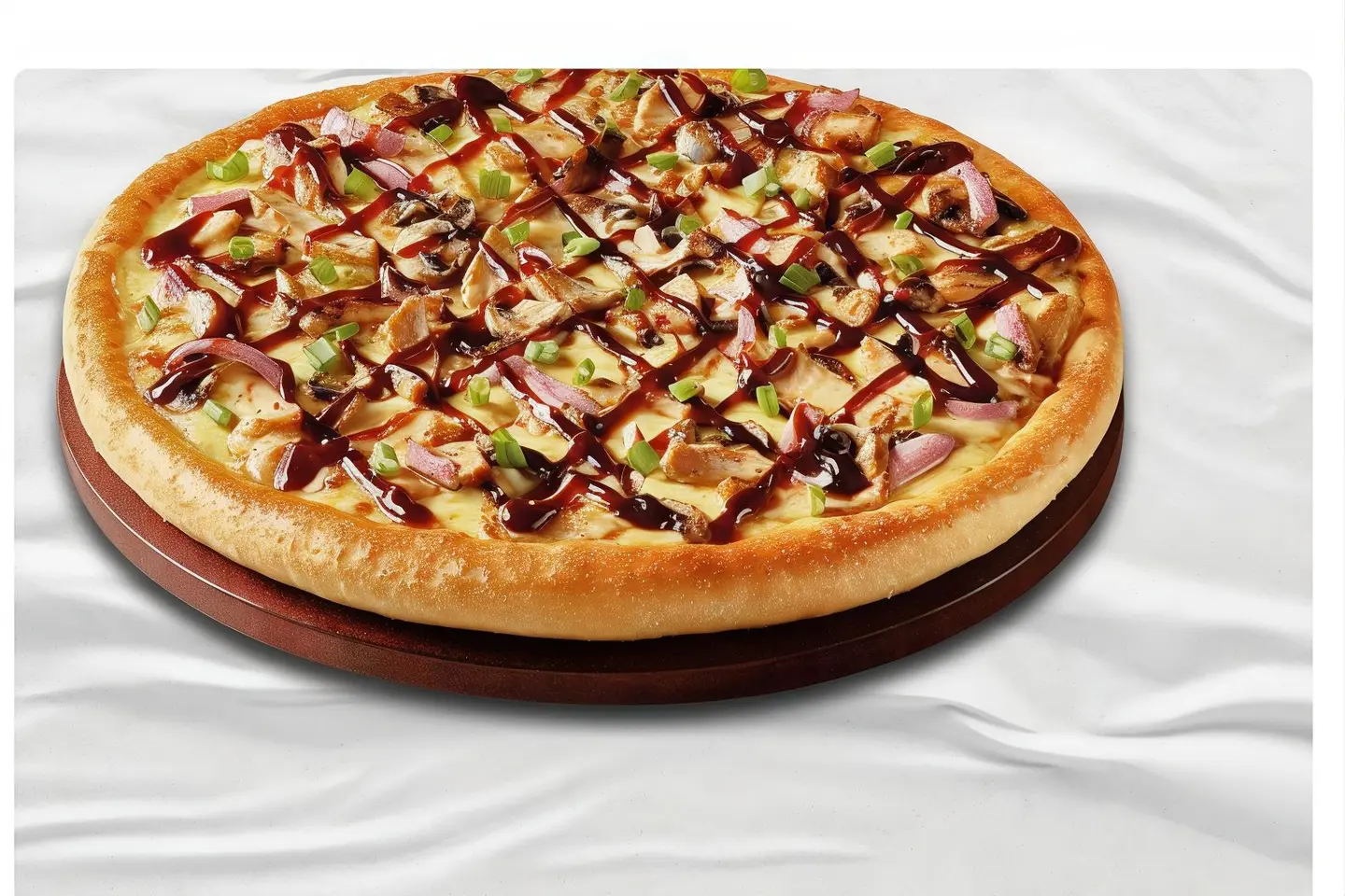 بيتزا دجاج باربكيو