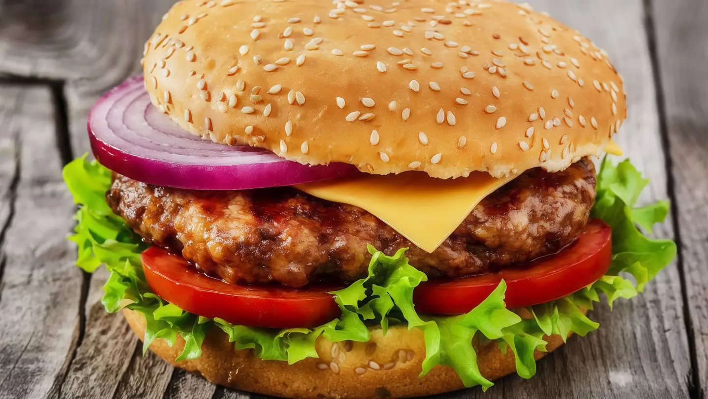 برجر لحم