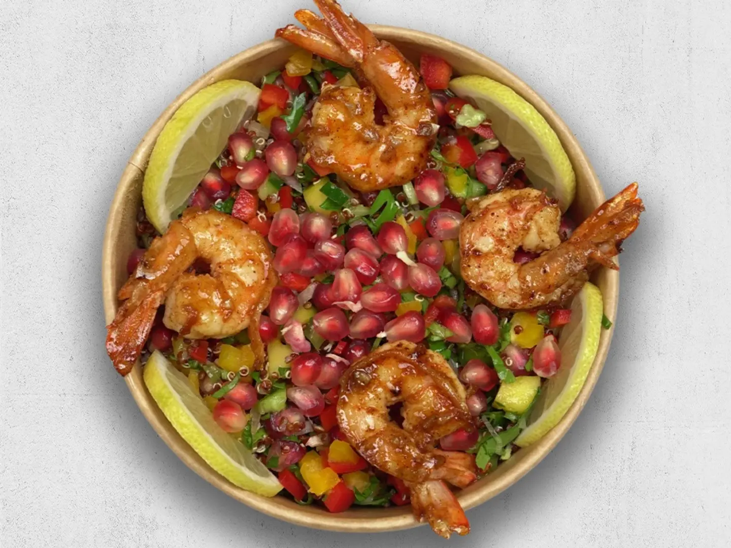 Shrimp Caption Salad