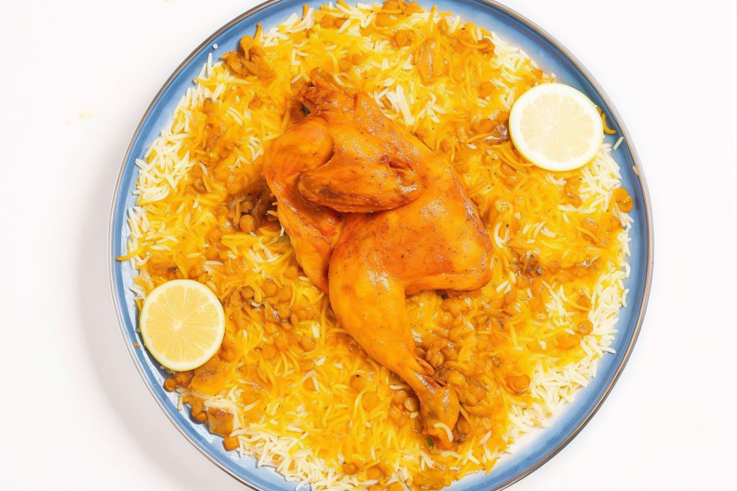 نصف دجاج مجبوس مريم