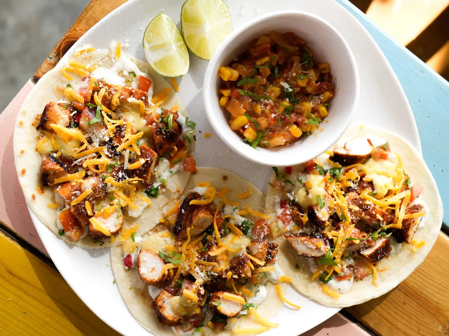 سوفت تاكو دجاج