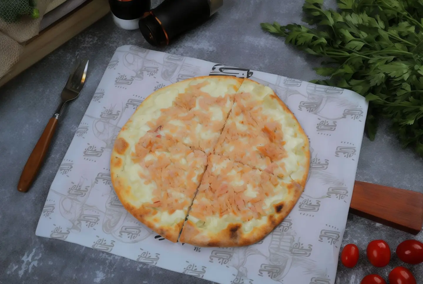 Turkey And Cheese Mankousheh