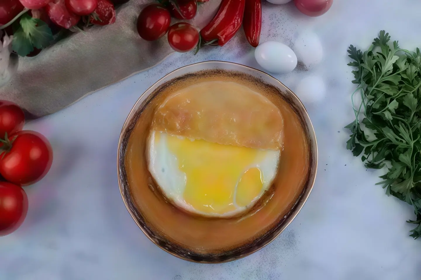 Kaak With Eggs