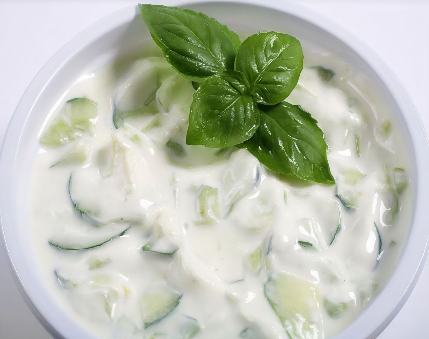 Cucumber With Yogurt Salad