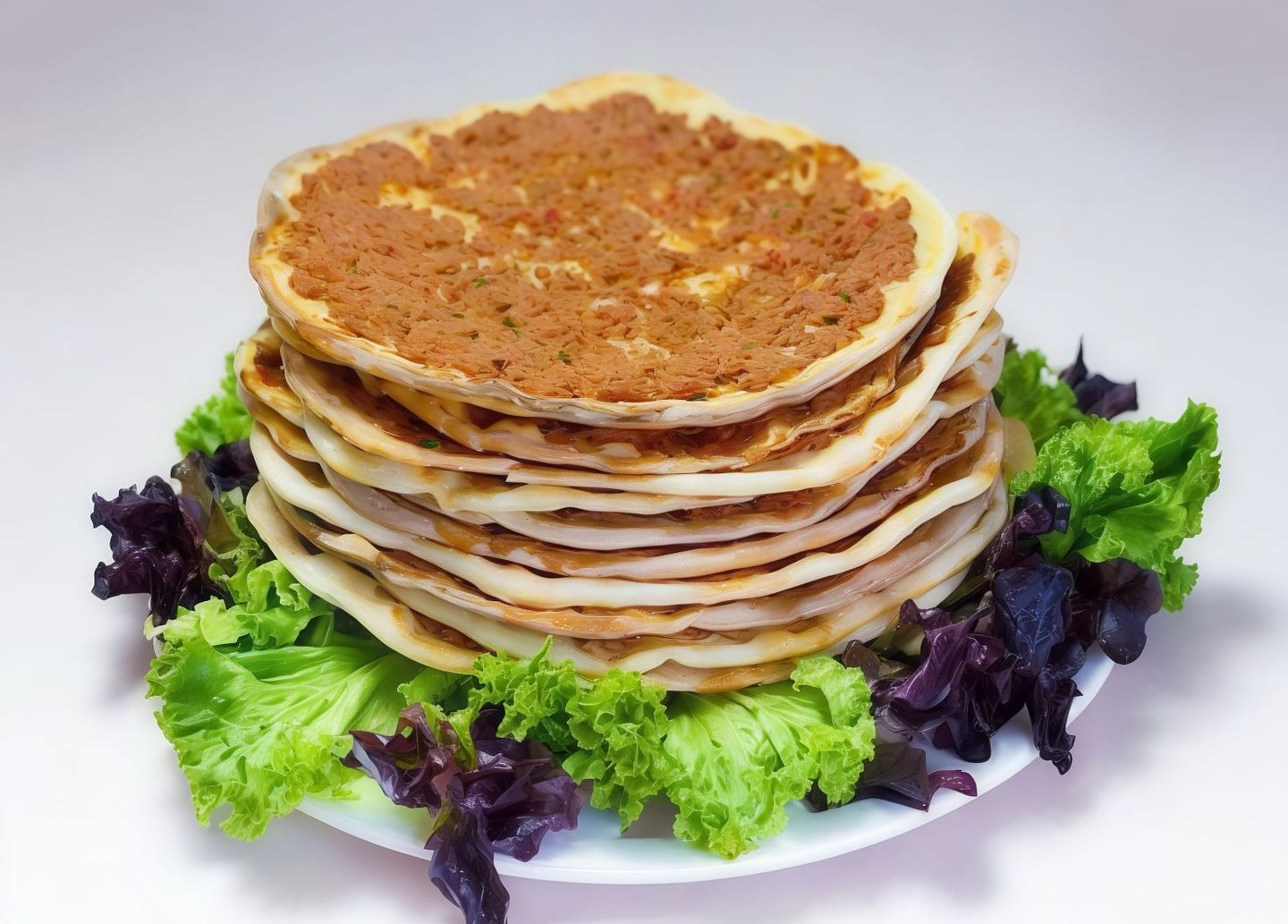 A Plate With Vegetables - Medium