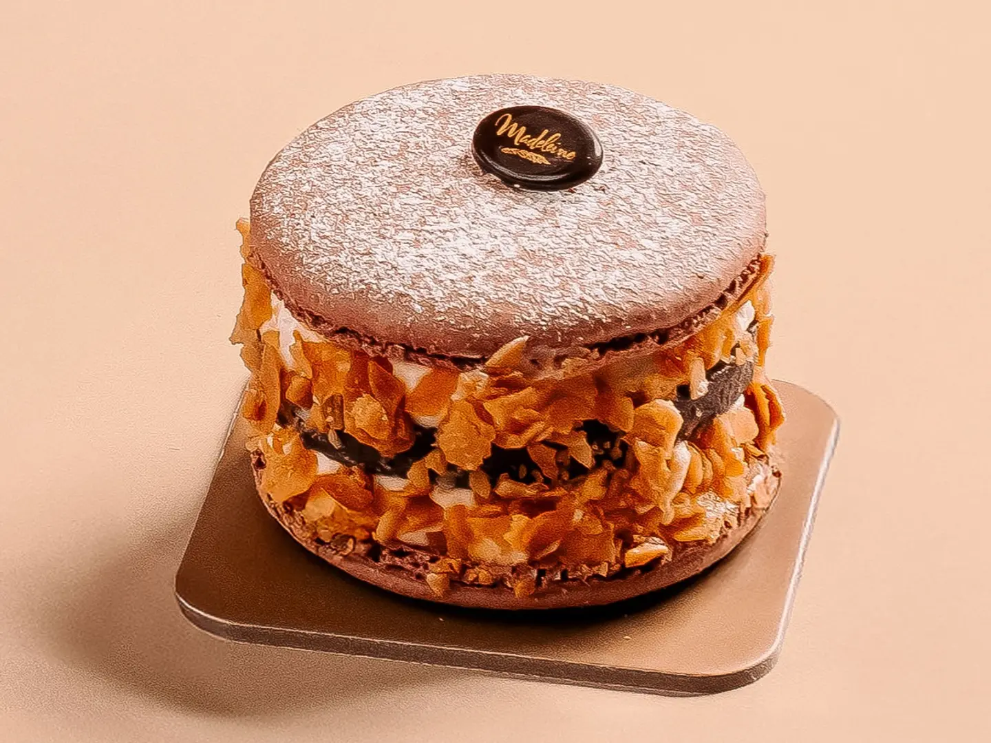 Salted Caramel Macaron