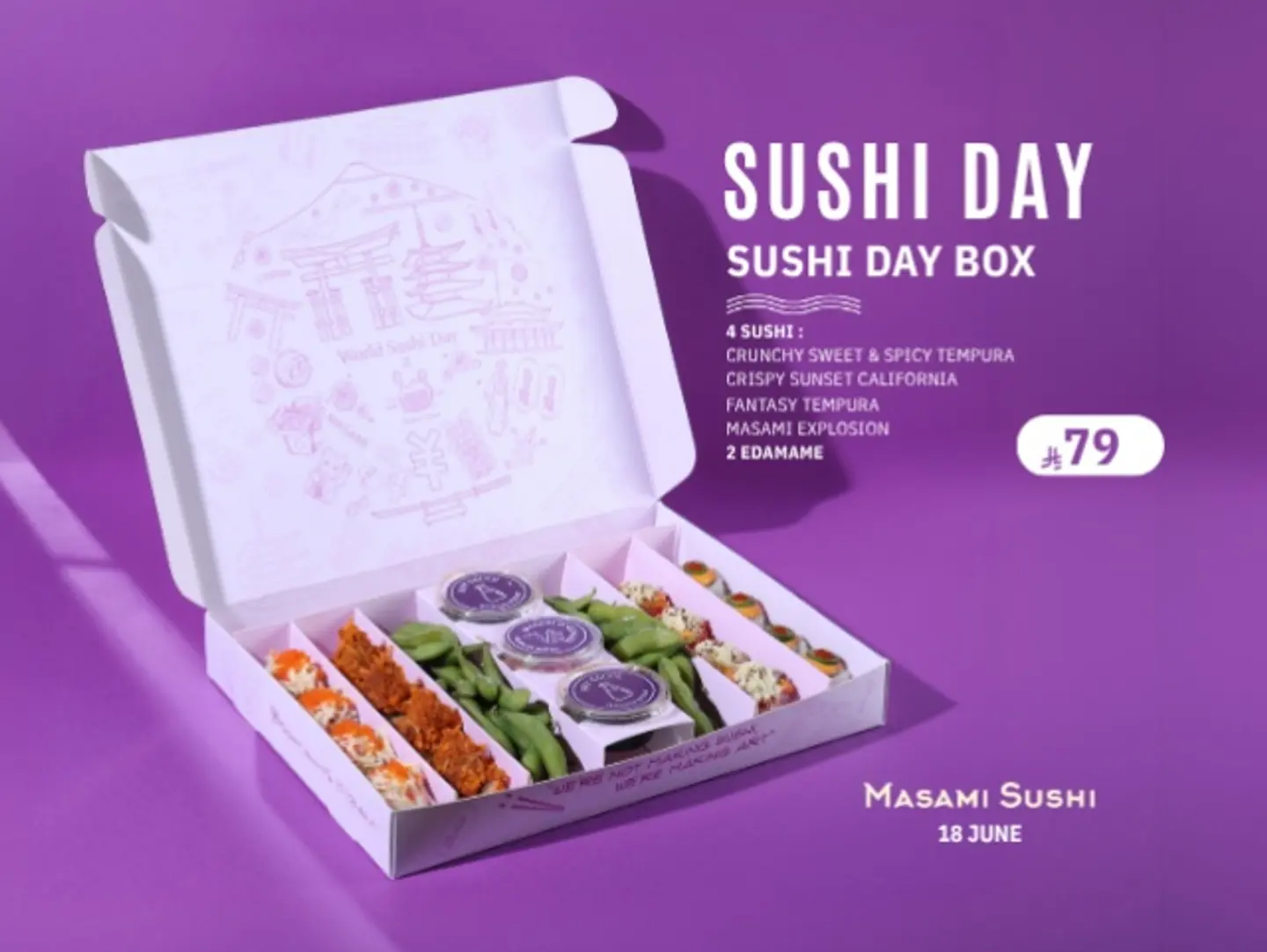 International Sushi Day Box