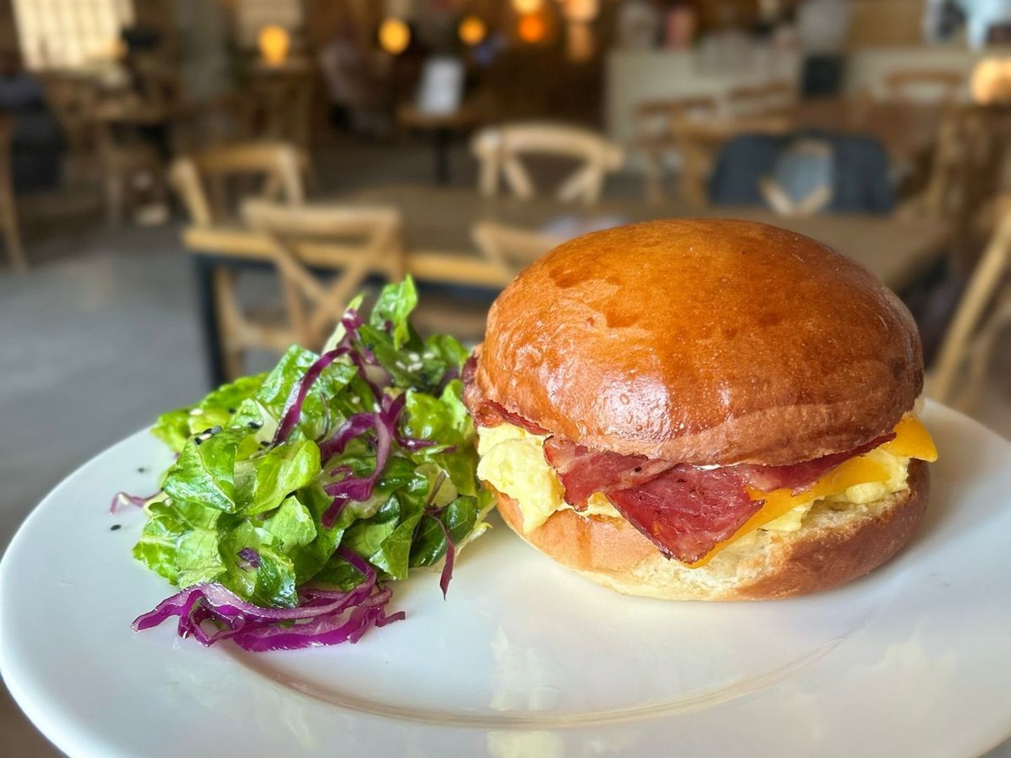 Eggcellent Bacon Bun