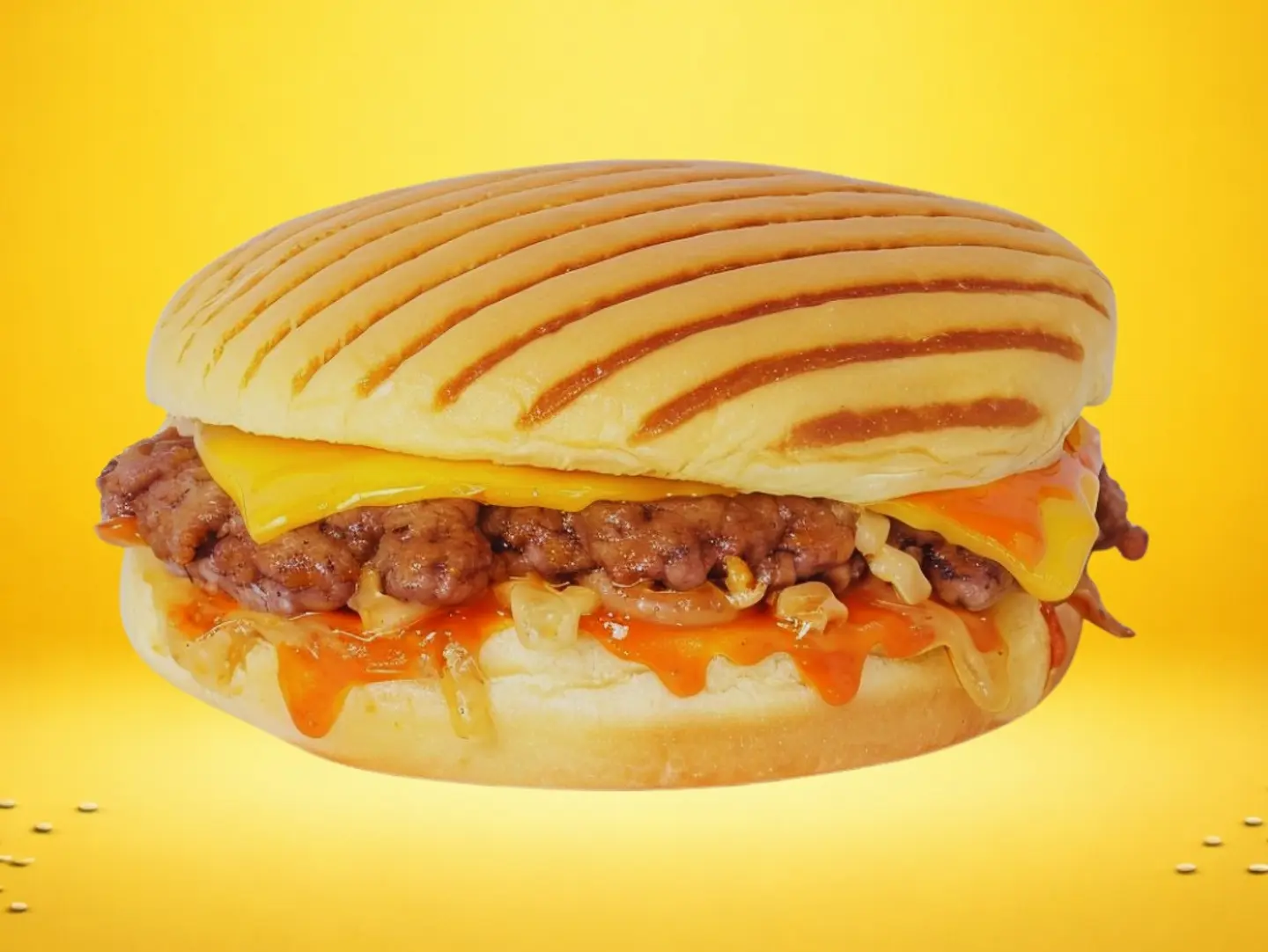 برجر فلات بيف برجر