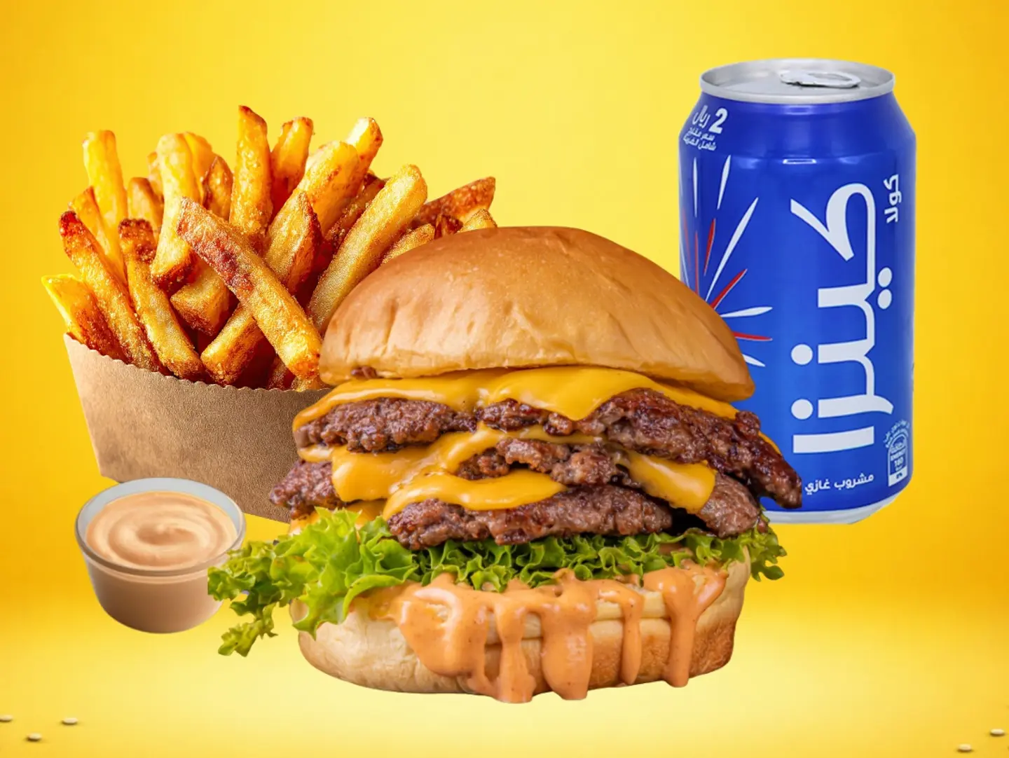 وجبة تربل لحم