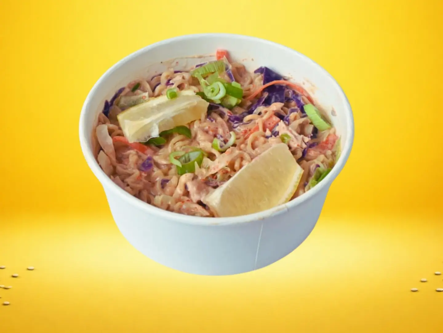 إندومي دجاج والخضار بالصويا