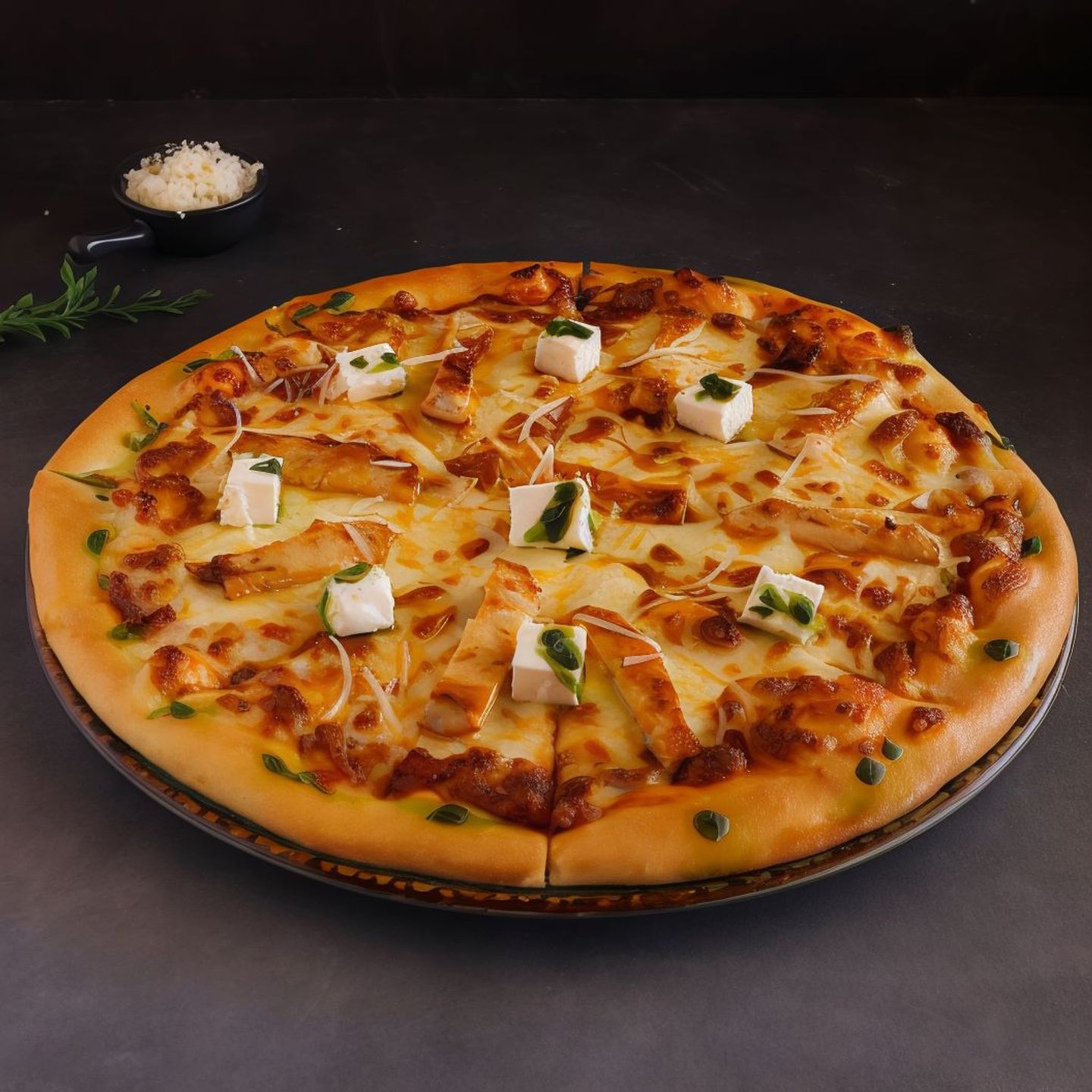 Chicken Feta Pizza