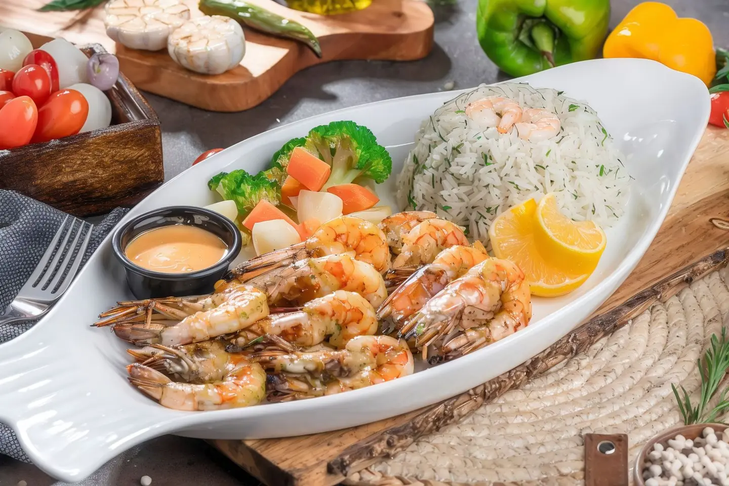 Grilled Shrimp