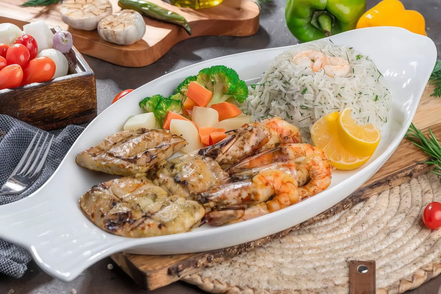 Grilled Seafood