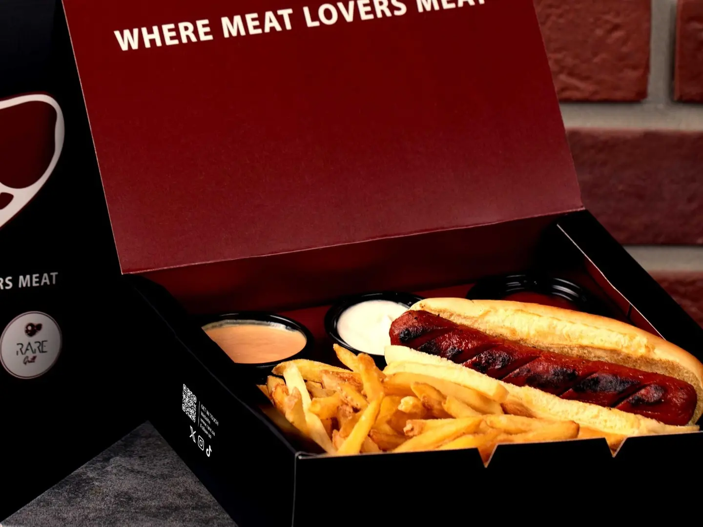 وجبة هوت دوغ