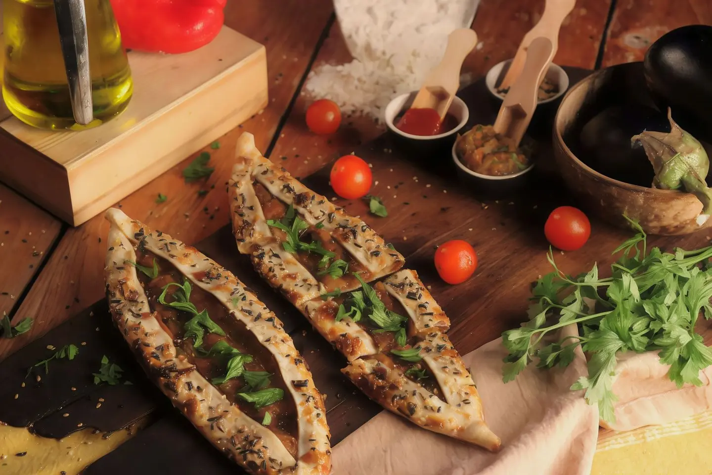 فطيرة باذنجان