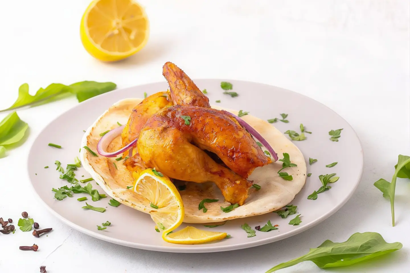 Half Grilled Chicken Plain