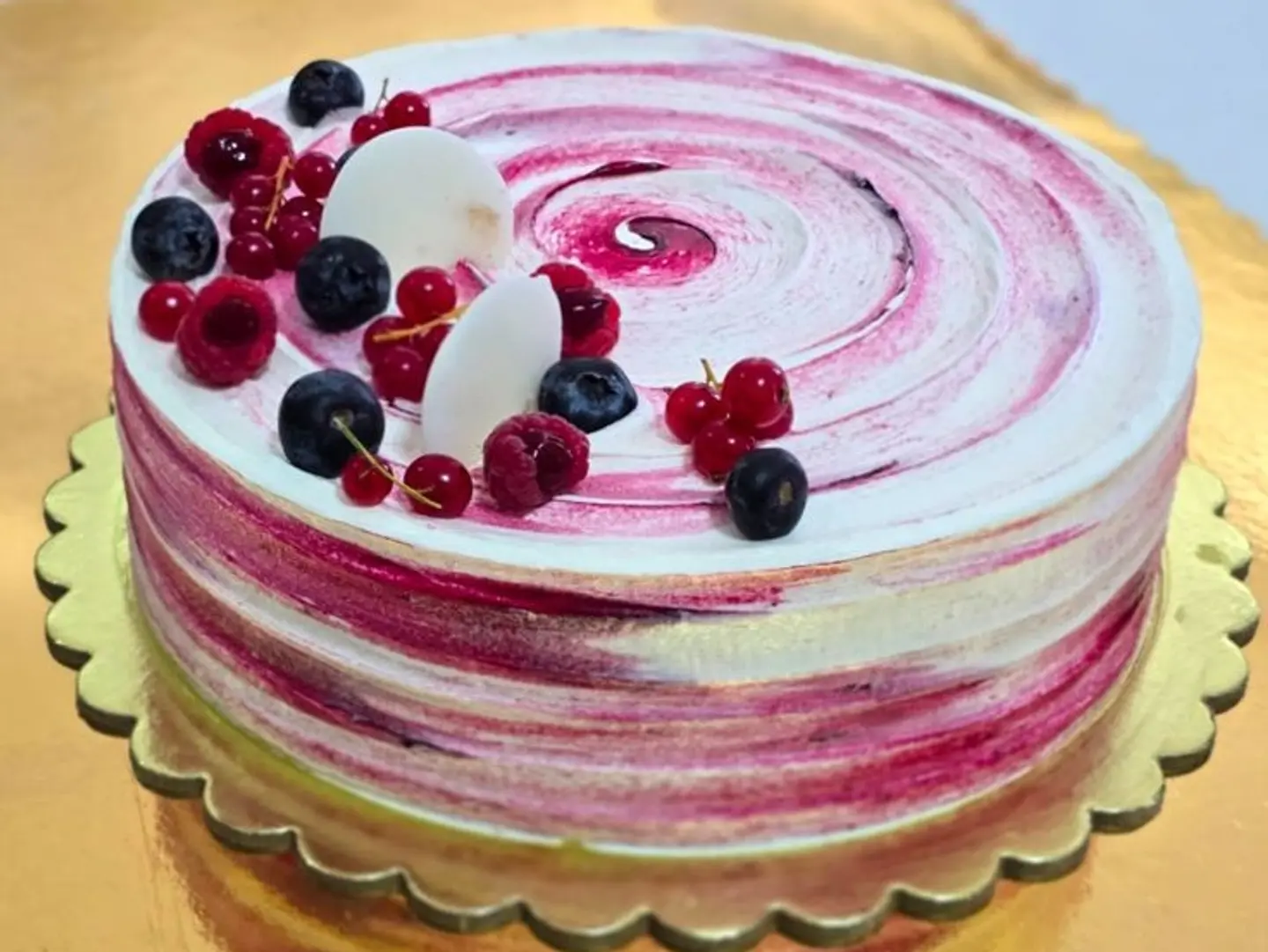 Large Blueberry Cake