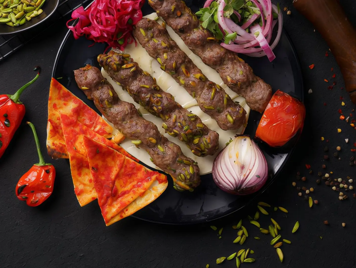 Kabab Pistachio