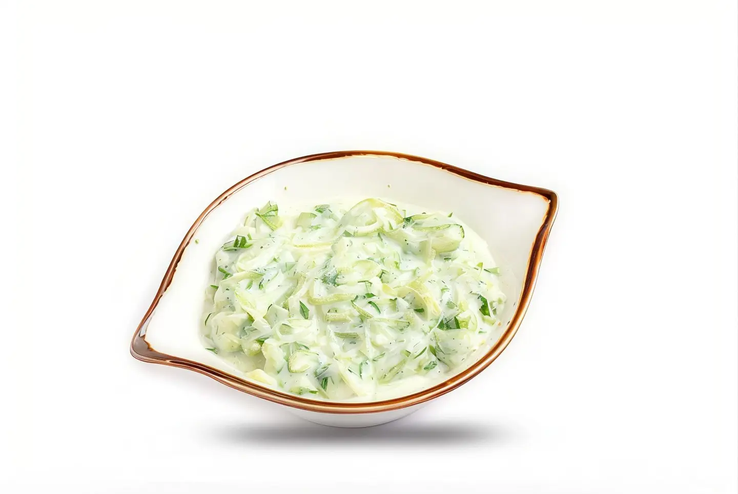 Cucumber With Laban Salad
