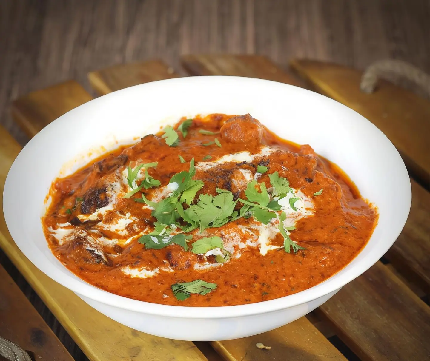 Butter Chicken With 1 Kinza Free