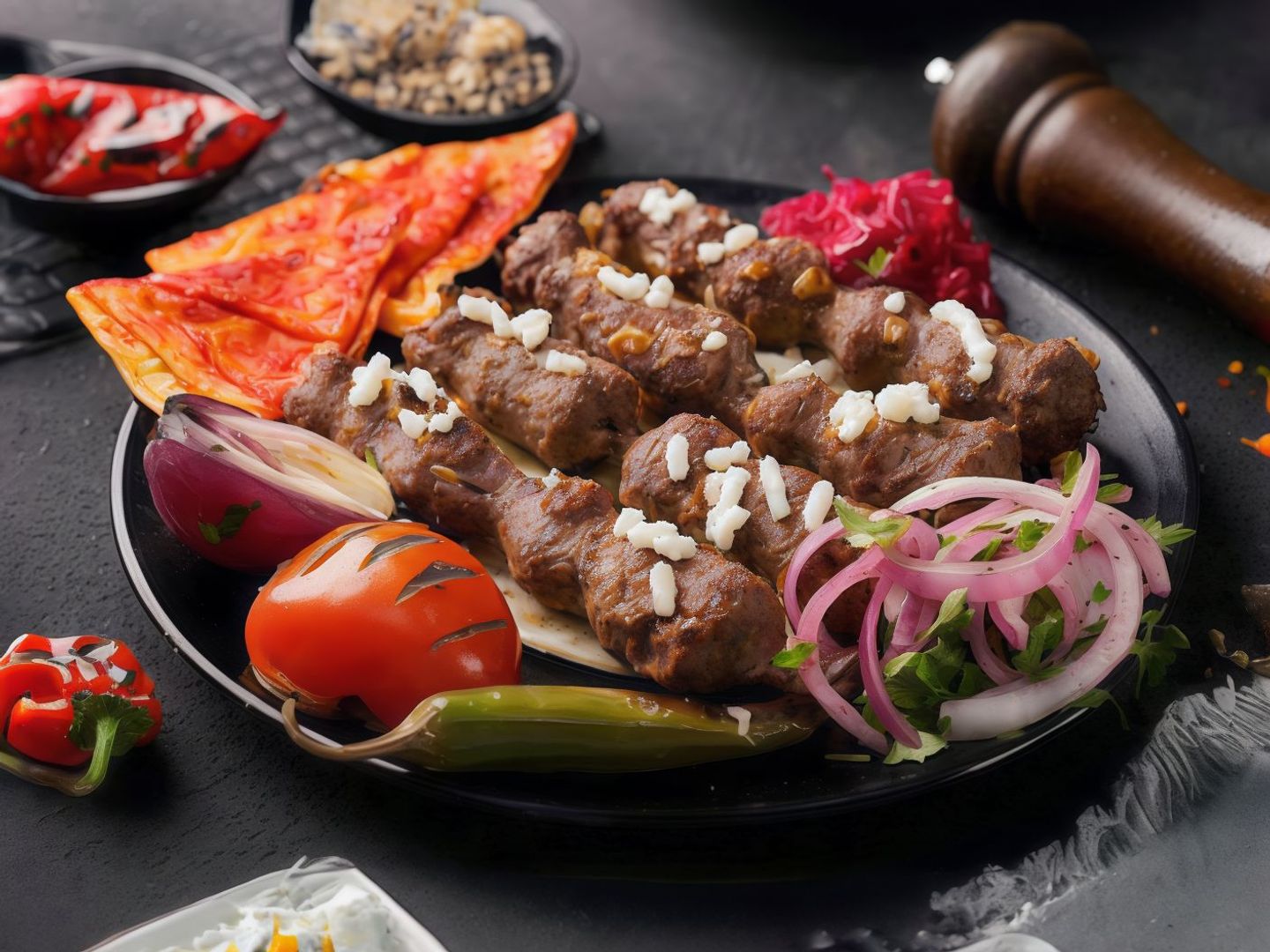 كباب بالجبن
