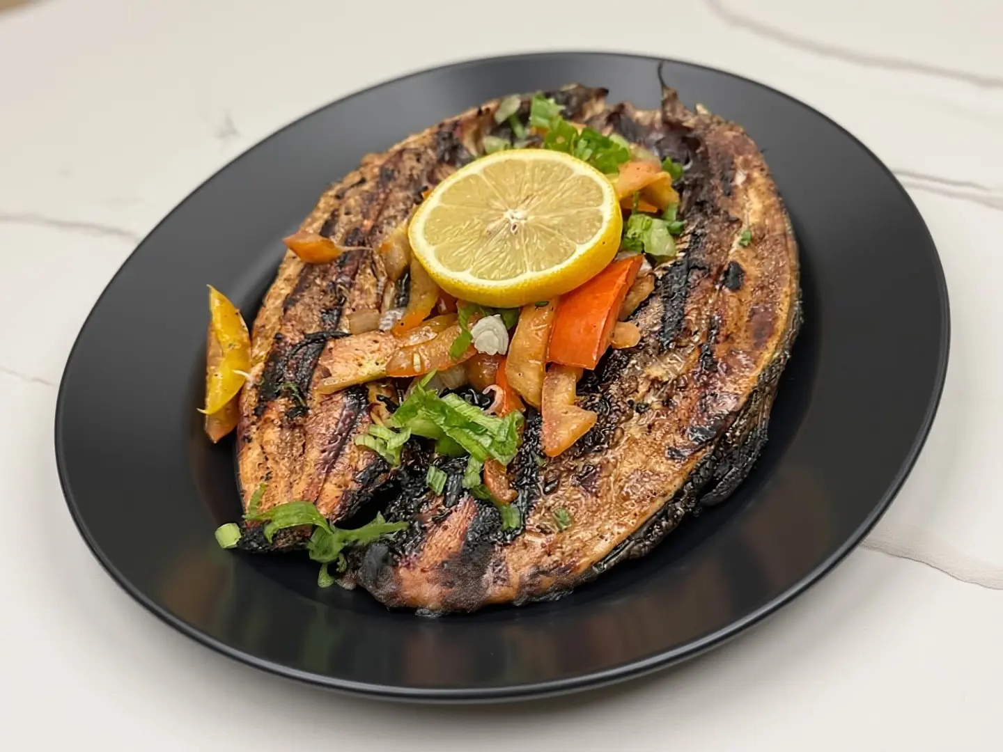 Inihaw Na Bangus With Rice