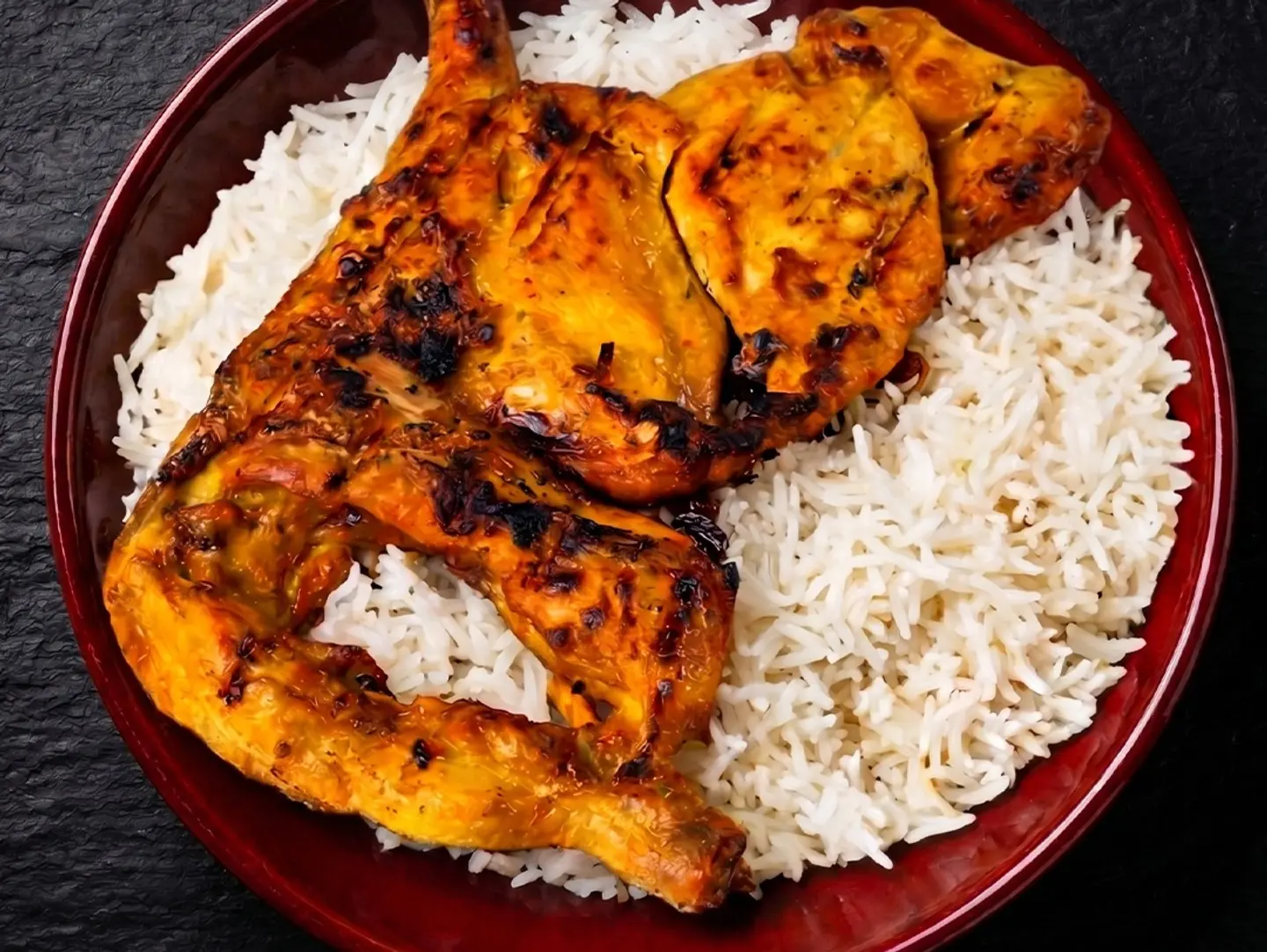 Grilled Chicken With Rice