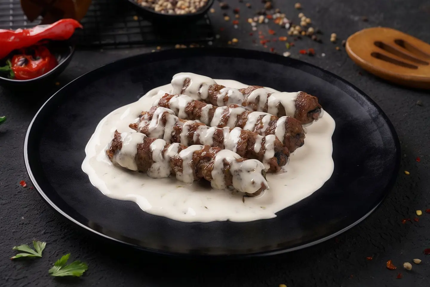 كباب بالطحينية