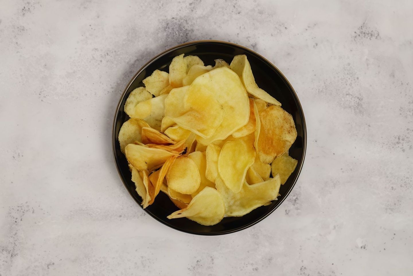 Chips Potato Plate