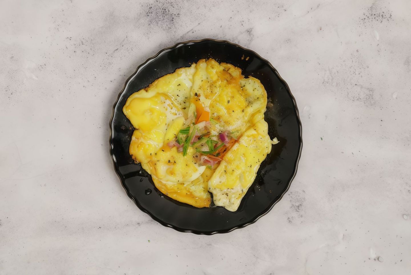 Fried Eggs Plate