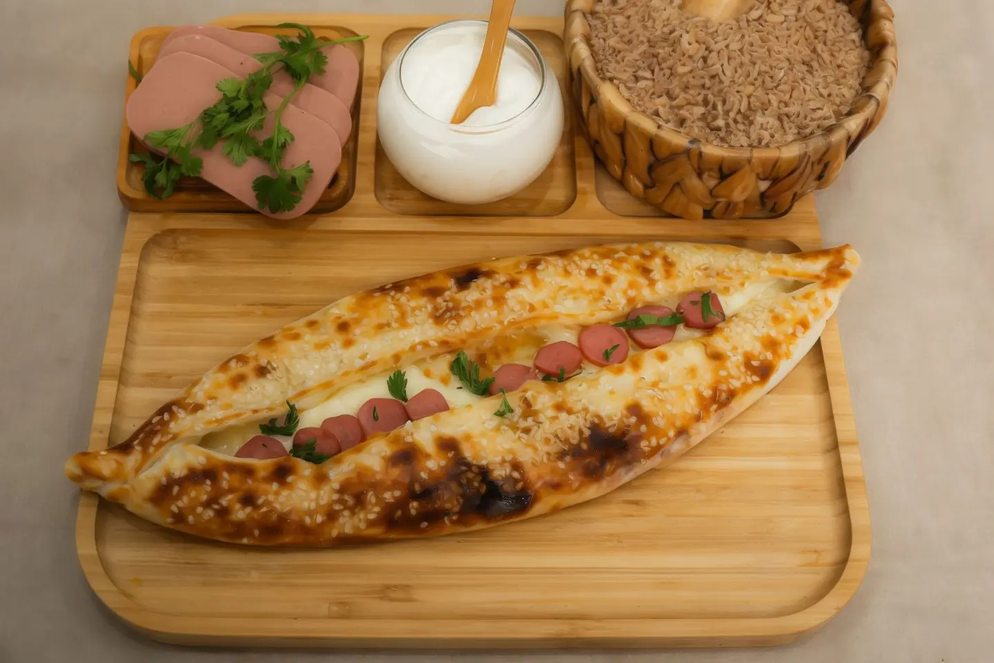 Mortadella Liquid Cheese