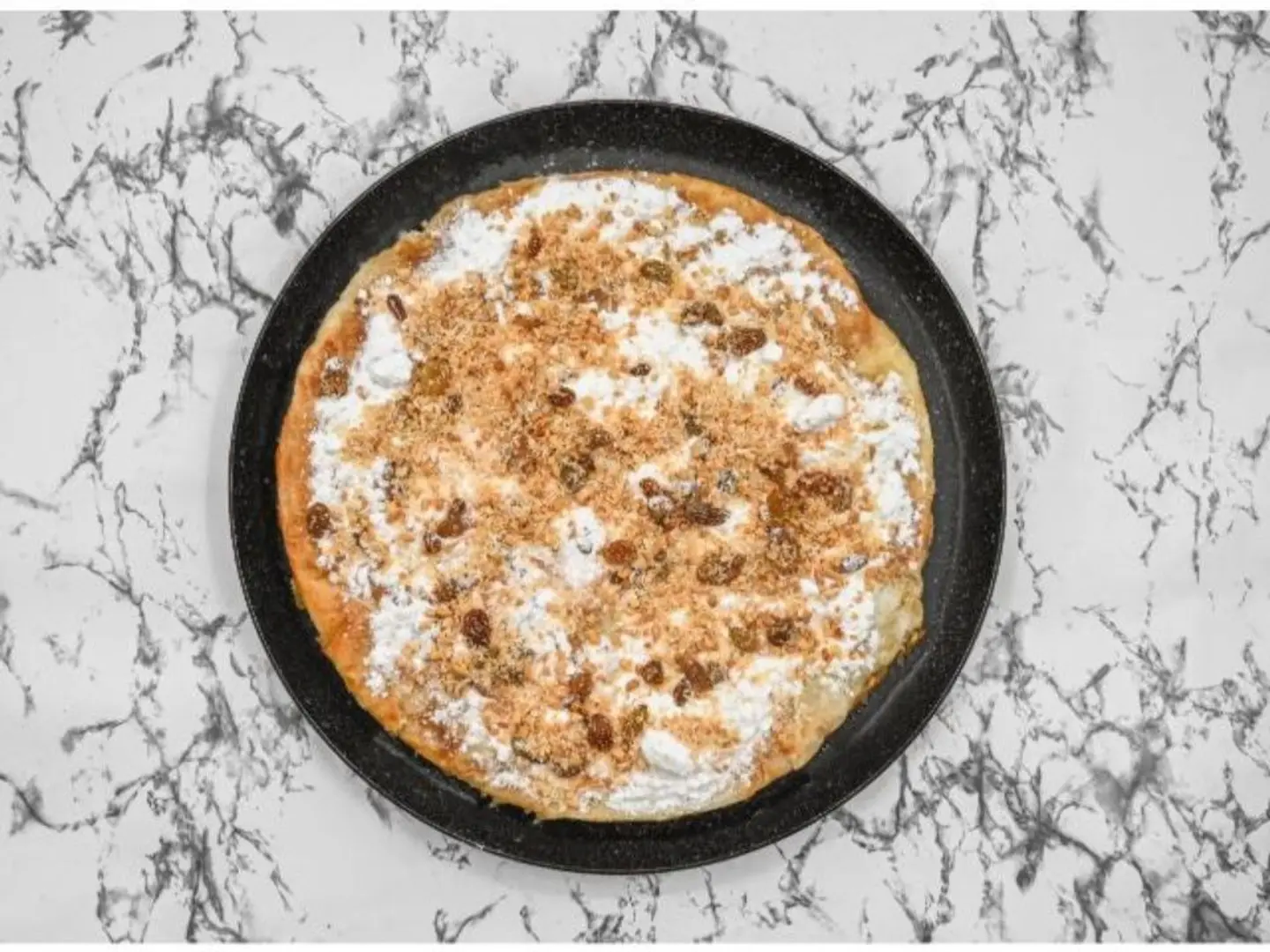 Cream, Custard & Nuts Pie - Small