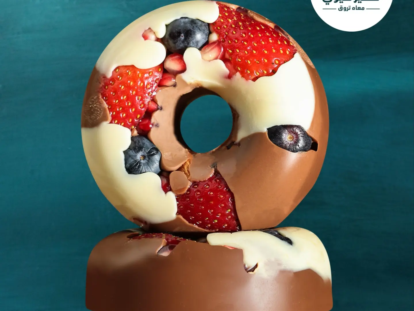 Kiwi Donuts Chocolate Fruit (12 Pieces)