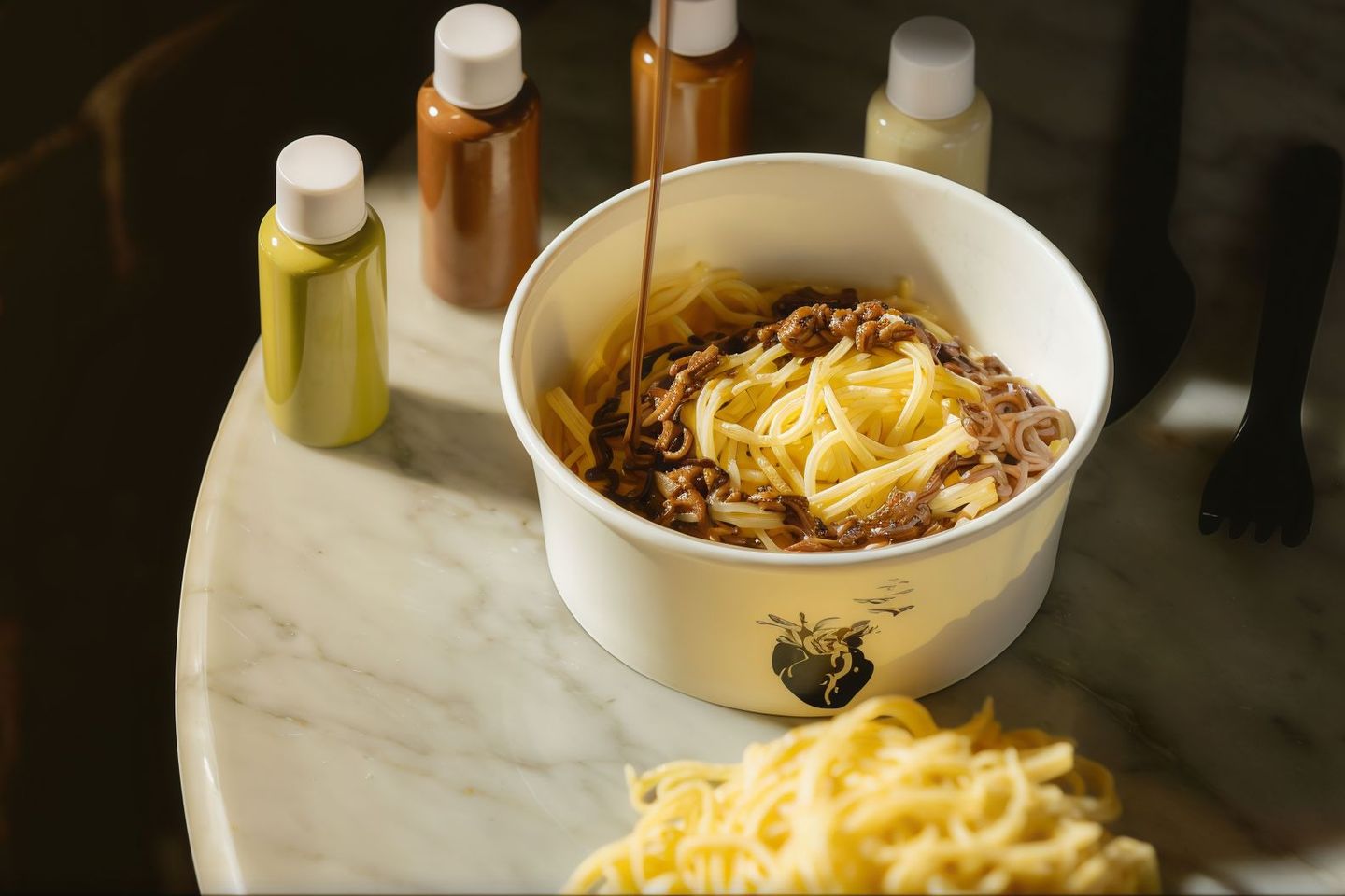 Spaghetti Crepe