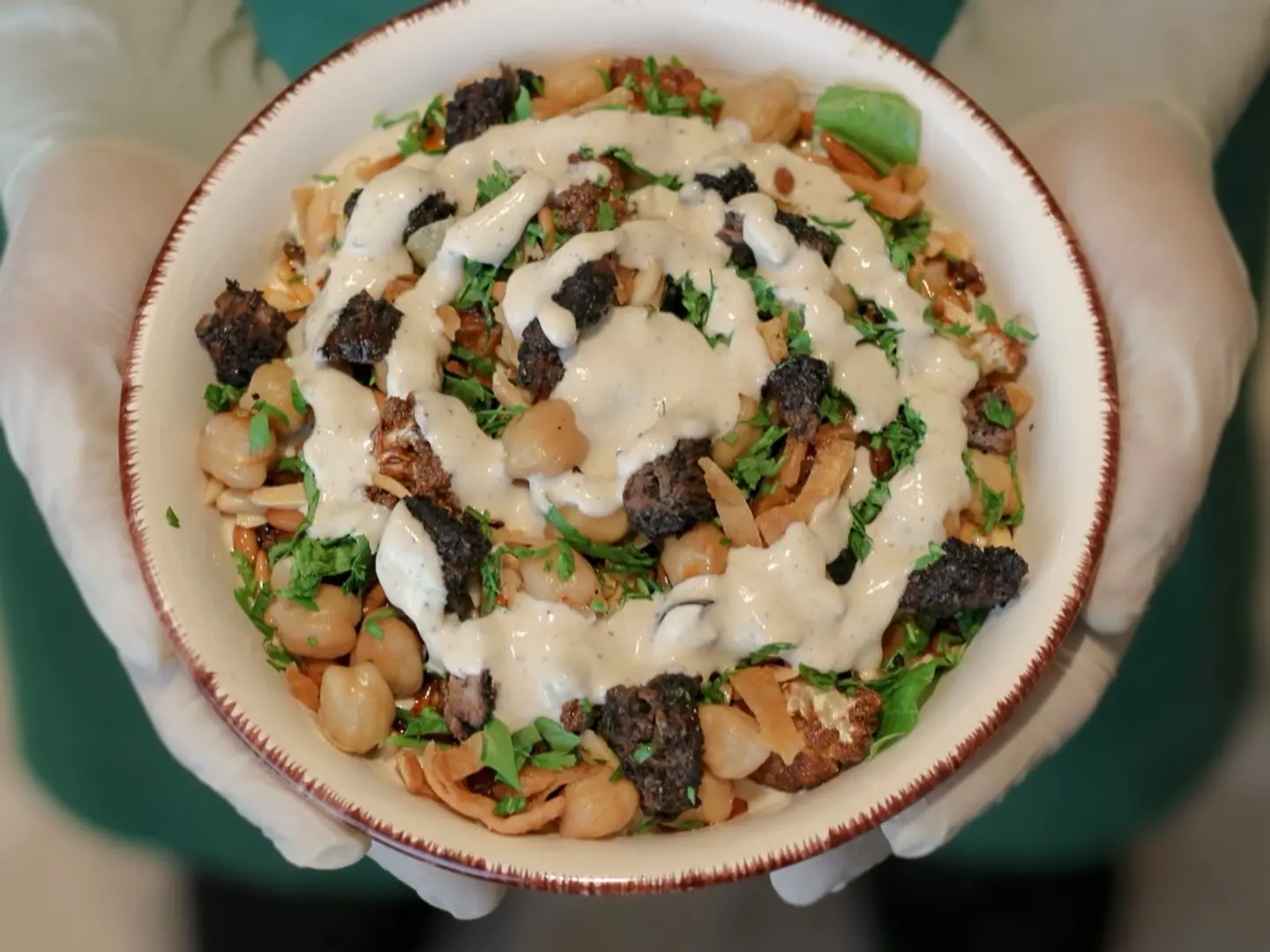 فتة تكة لومي