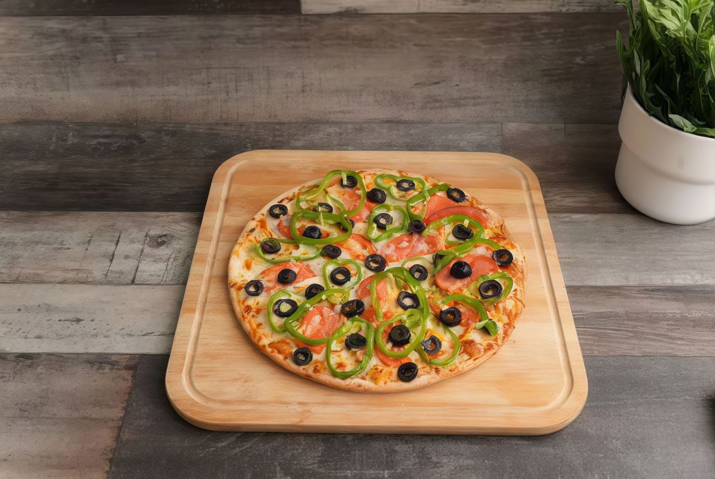 Vegetable Pizza - Large