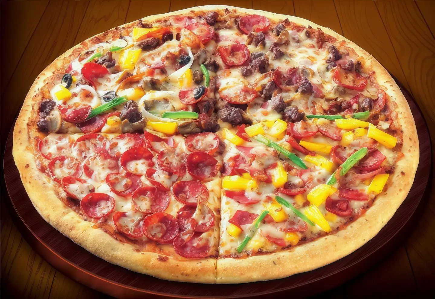 Mix Cheese Pizza - Medium